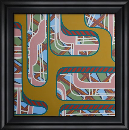 Framed Lines Project 49 Print
