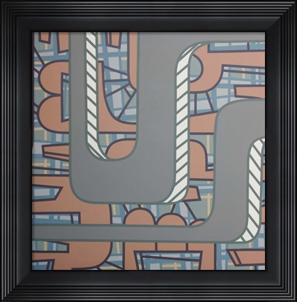 Framed Lines Project 52 Print