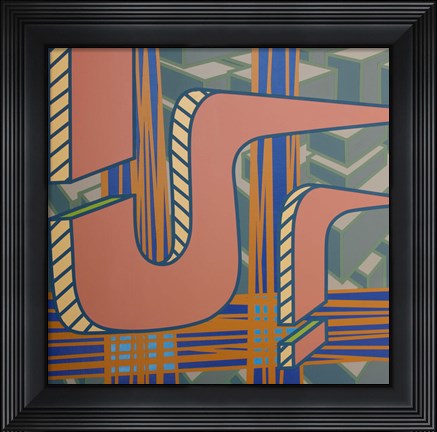 Framed Lines Project 53 Print