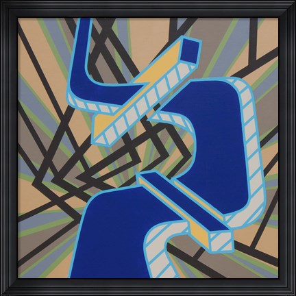 Framed Lines Project 59 Print