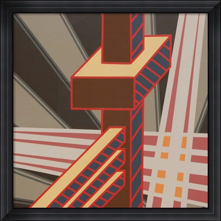 Framed Lines Project 63 Print