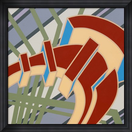 Framed Lines Project 66 Print