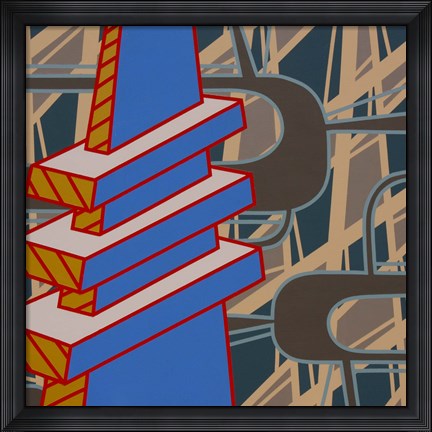 Framed Lines Project 69 Print