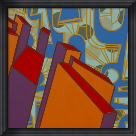 Framed Lines Project 71 Print