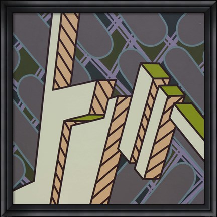 Framed Lines Project 72 Print