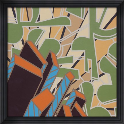 Framed Lines Project 74 Print