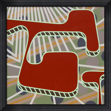 Framed Lines Project 75 Print