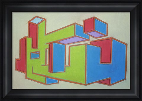 Framed Project Third Dimension 5 Print
