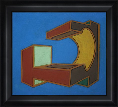 Framed Project Third Dimension 7 Print