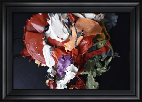 Framed Color Cups &amp; Tape 59 Print
