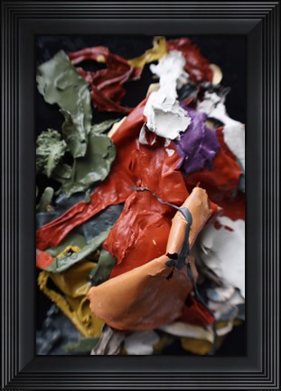 Framed Color Cups &amp; Tape 69 Print