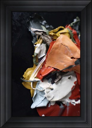 Framed Color Cups &amp; Tape 73 Print