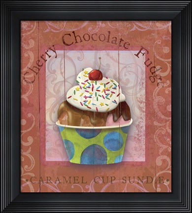 Framed Parlor Ice Cream IV Print