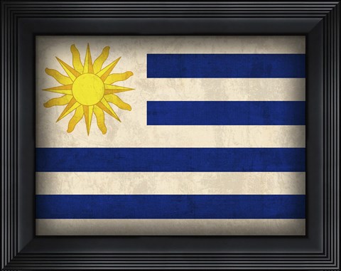 Framed Uruguay Print