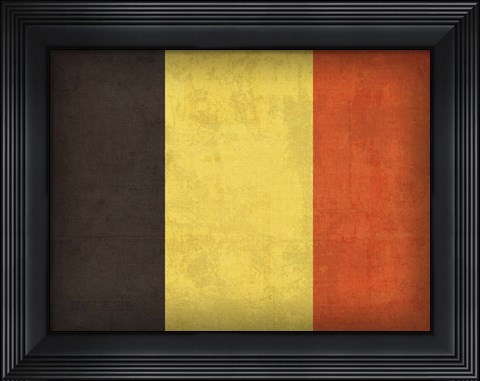 Framed Belgium Print