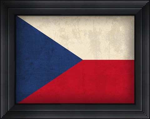 Framed Czech Republic Print