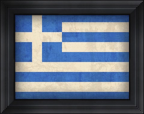 Framed Greece Print