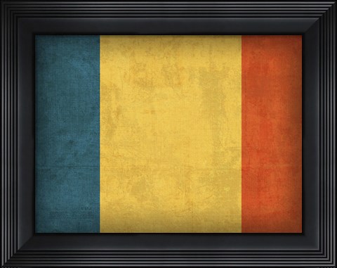 Framed Romania Print