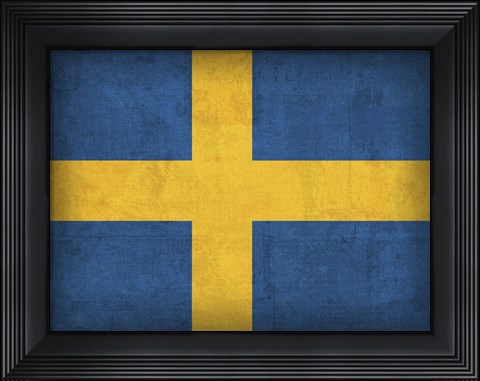 Framed Sweden Print
