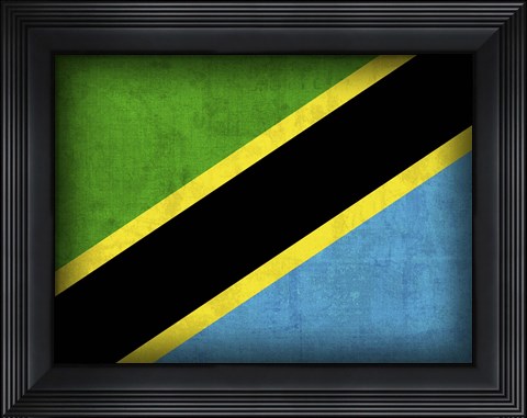 Framed Tanzania Print