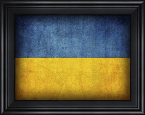 Framed Ukraine Print