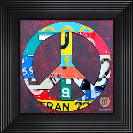 Framed Peace Print