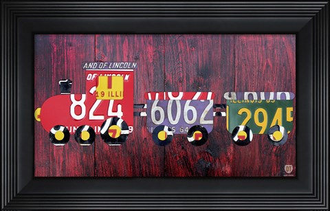 Framed Choo Choo Print