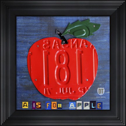 Framed Apple Print