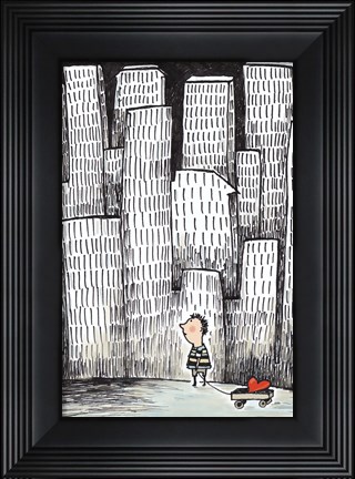 Framed I Carry Your Heart Print