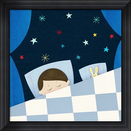 Framed Sweet Dream Boy Print