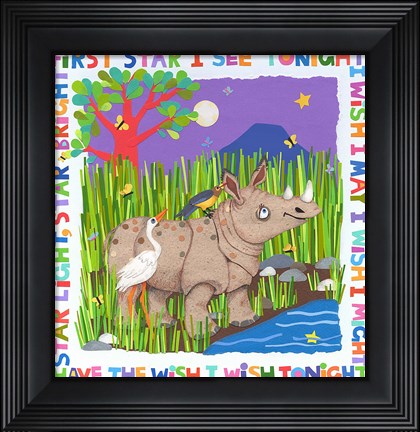 Framed First Star I See Tonight Print