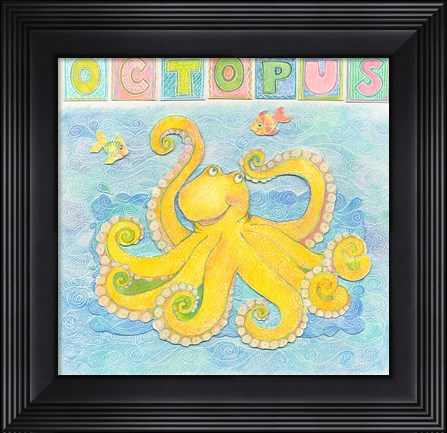 Framed Octopus Print