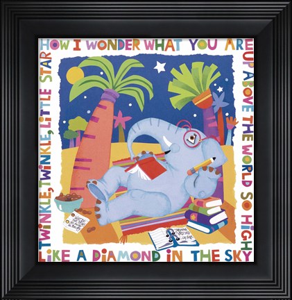 Framed Twinkle, Twinkle Print