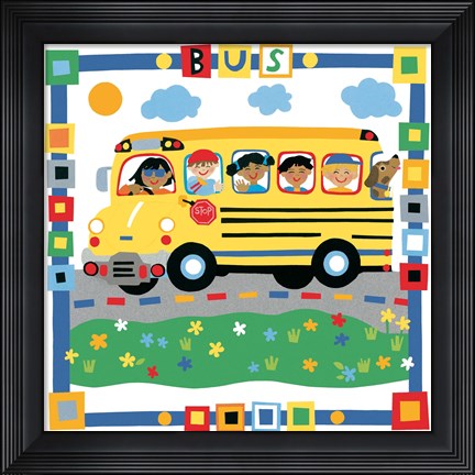 Framed Bus Print