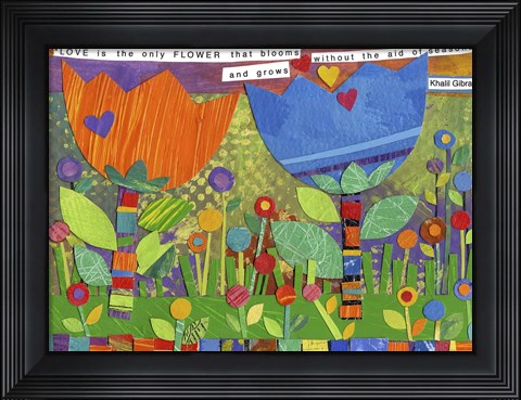 Framed Love Print
