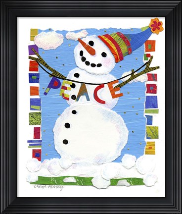 Framed Peace Print