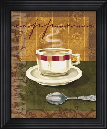 Framed Cappucino Print
