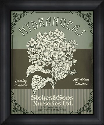 Framed Flower Shop II Print