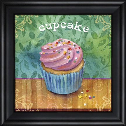 Framed Cupcake Print