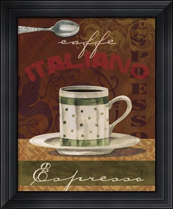 Framed Espresso Print
