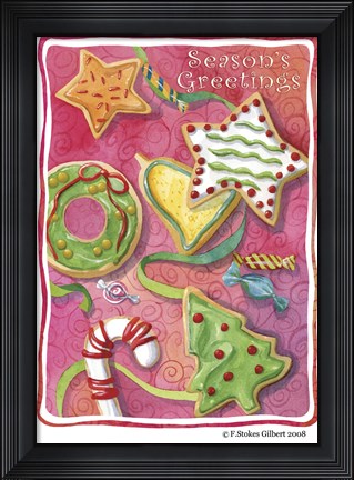 Framed Cookies Print