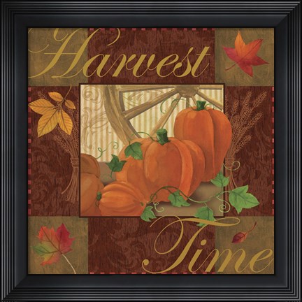 Framed Harvest Time I Print