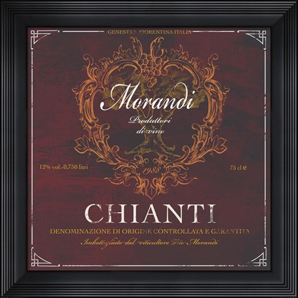 Framed Wine Cellar II Print