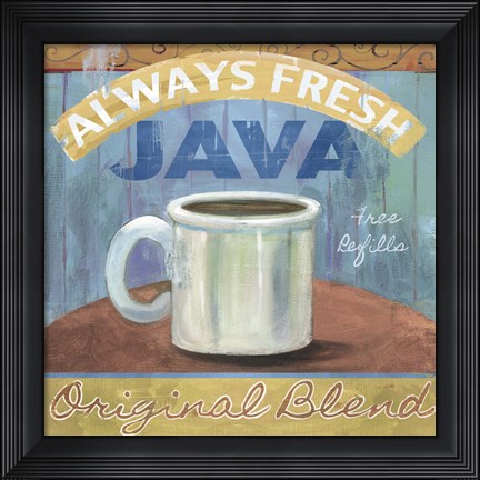 Framed Java Print