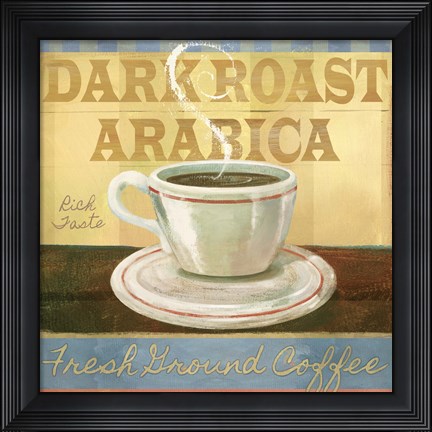 Framed Ground Coffee Print
