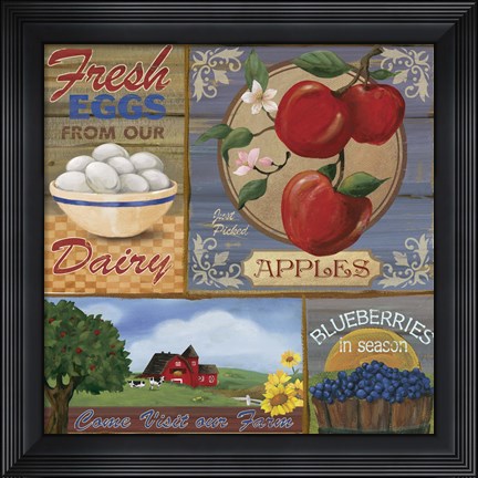 Framed Farm Print