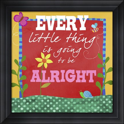 Framed Everything Print