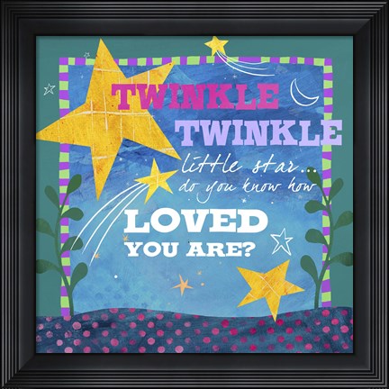 Framed Twinkle Print