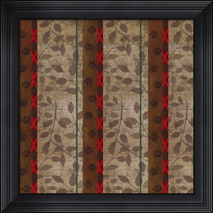 Framed Rustic Retreat VII Print
