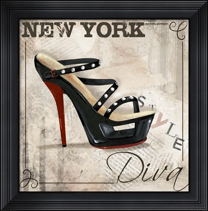 Framed New York Style Print